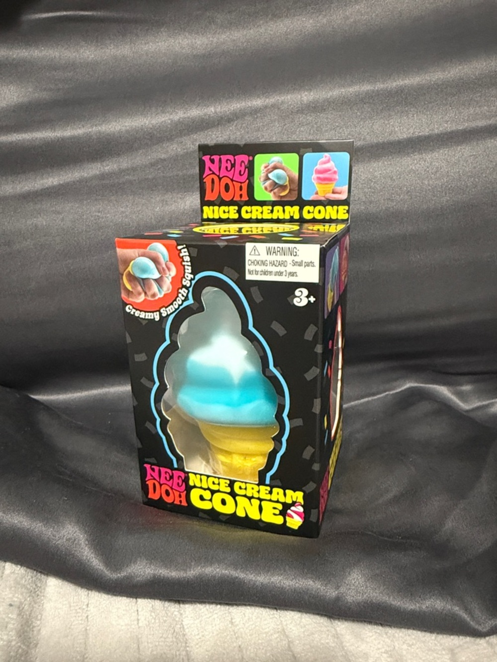 Nice Cream Cone Nee Doh - Blue and Yellow